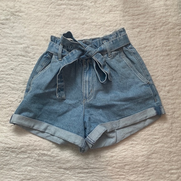 GARAGE paper bag shorts - Picture 1 of 2